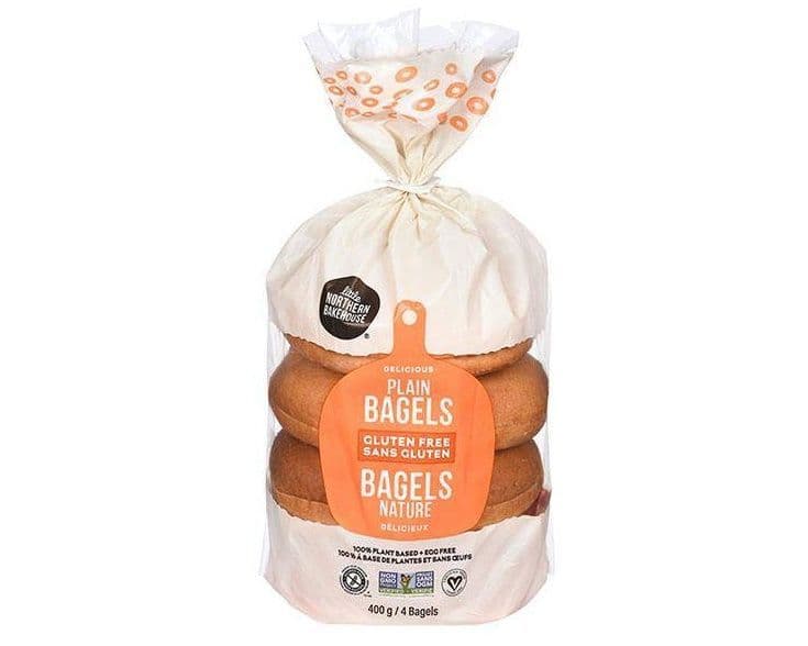 LITTLE NORTHERN BAKEHOUSE PLAIN BAGELS GF 400G