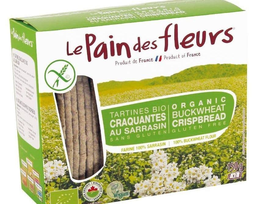 LE PAIN VEGAN GLUTEN FREE BUCKWHEAT CRISPBREAD 150G