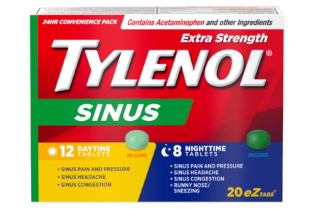 Tylenol Sinus Extra Strength(20 Ez Tabs)