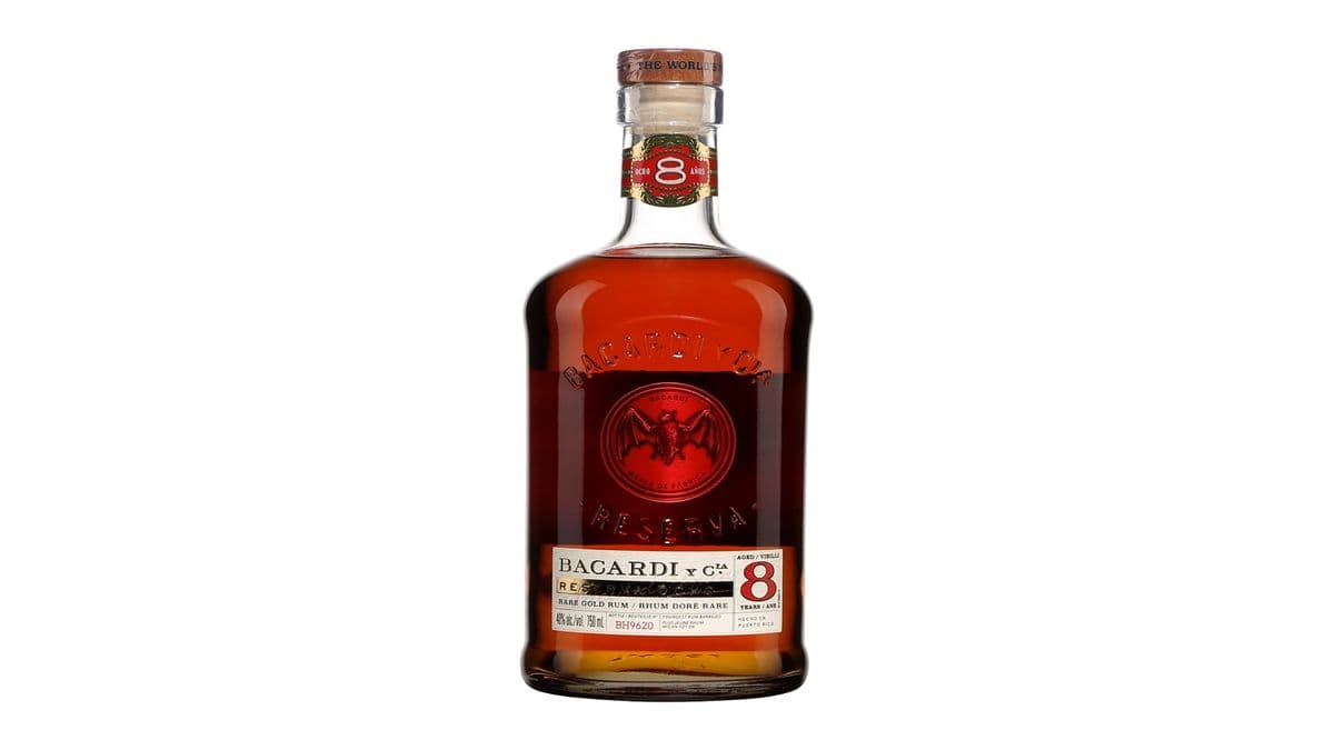 Bacardi 8 Years (750 ml) (1 x 750ML)