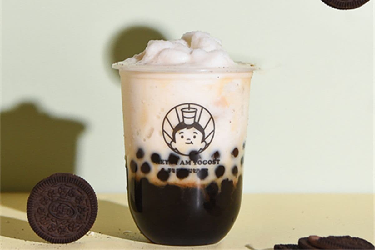 Oreo Pearl Yogurt Slush (奥利奥酸奶啵啵冰)