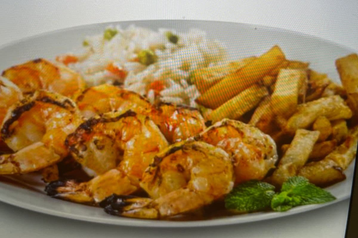 Brochettes de crevettes / Shrimp Skewers