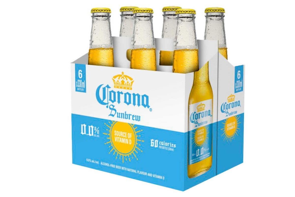 Corona Sunbrew Non Alc 6pk (341ml) (60 Cal)