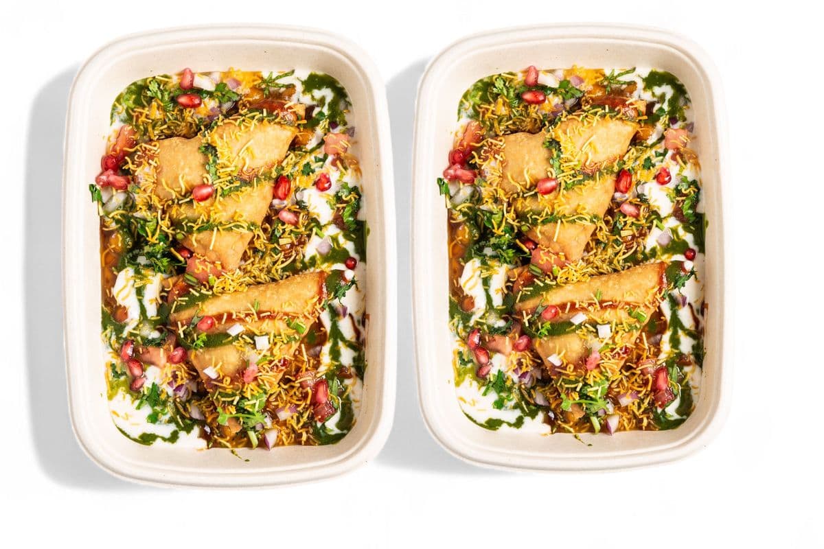 Aloo Tikki chaat (BOGO)