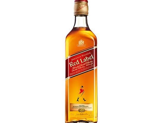 Johnnie Walker Red Label, 750mL blended scotch whiskey (40.0% ABV)