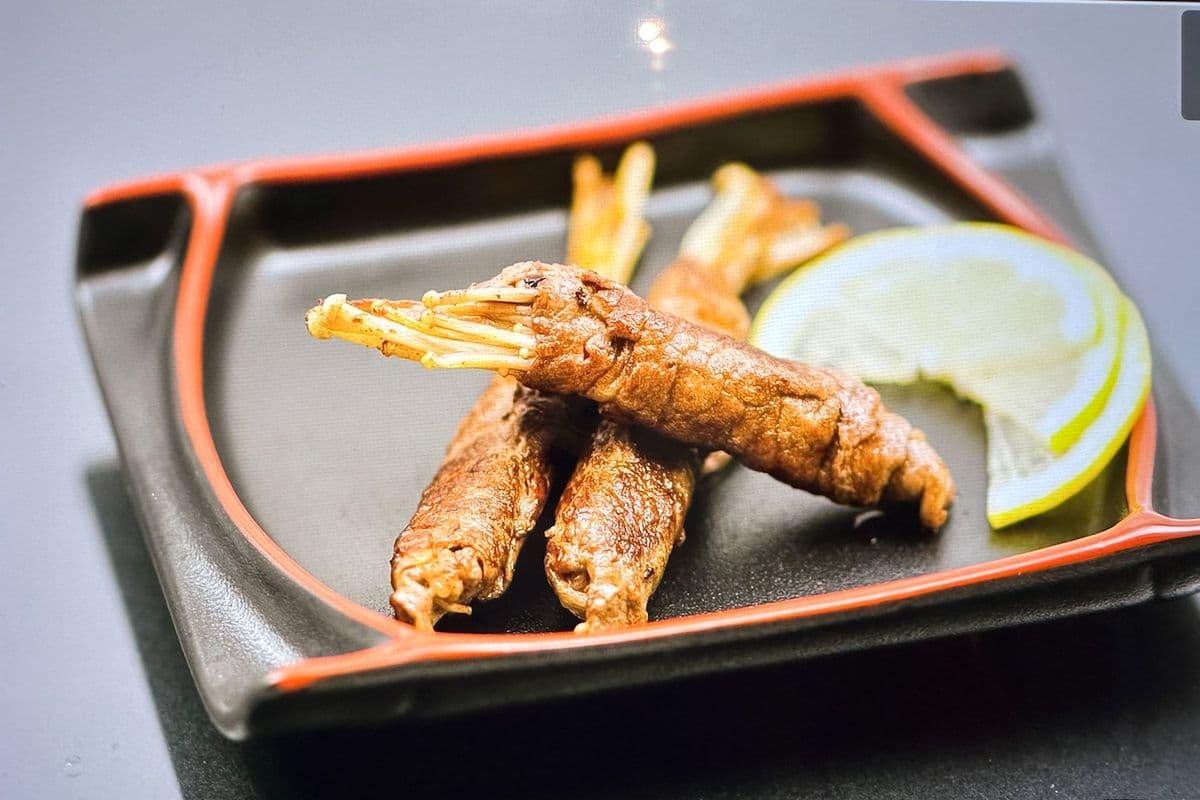 Sirloin Roll w/Baby Mushroom (12pcs)