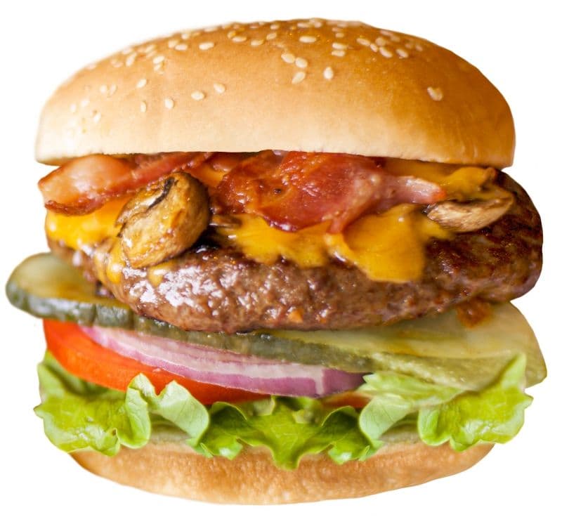 Humpty's Original Deluxe Burger