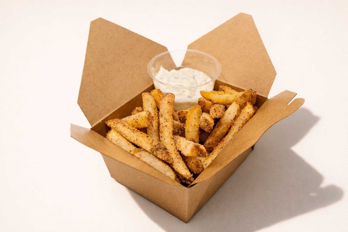 Za'atar Fries & Tangy Tzatziki Dip