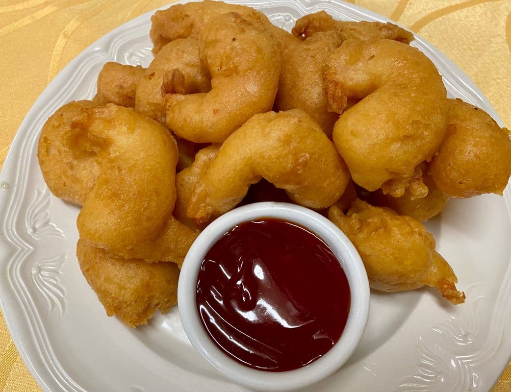 Sweet and Sour Breaded Shrimp
