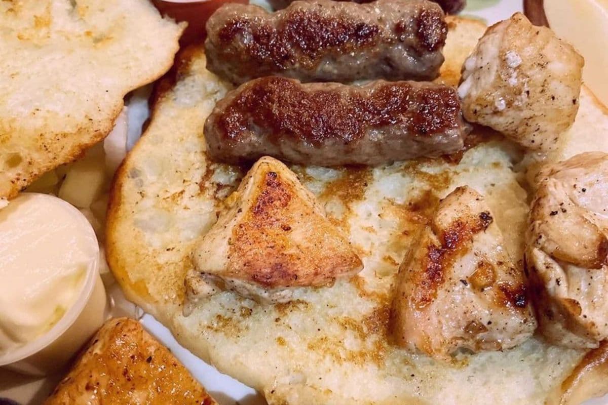Ćevapi Chicken Souvlaki Combo