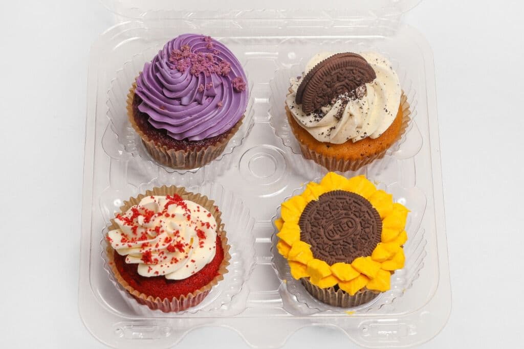 Assorted Cupcakes (Four Pieces)