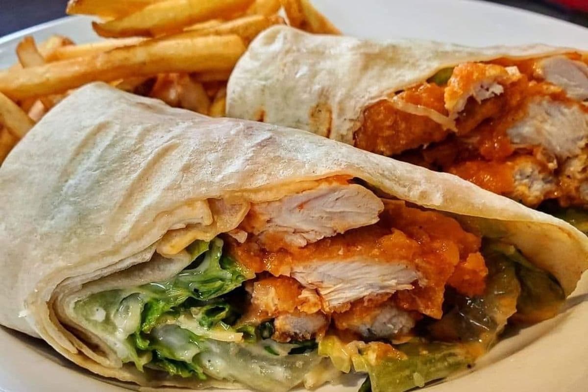 Buffalo Caesar Wrap