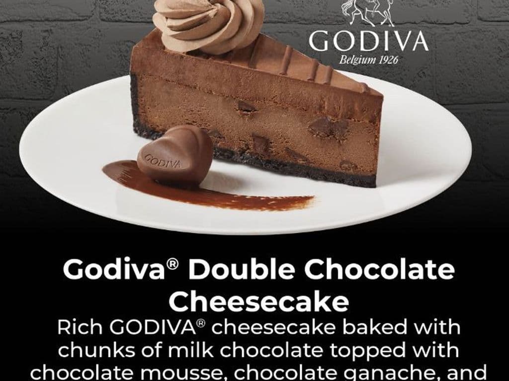Godiva Double Chocolate Cheese Cake