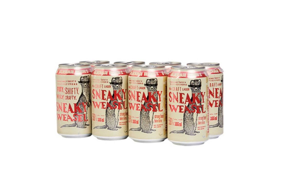 Sneaky Weasel Lager 8Can (8 x 355ml)