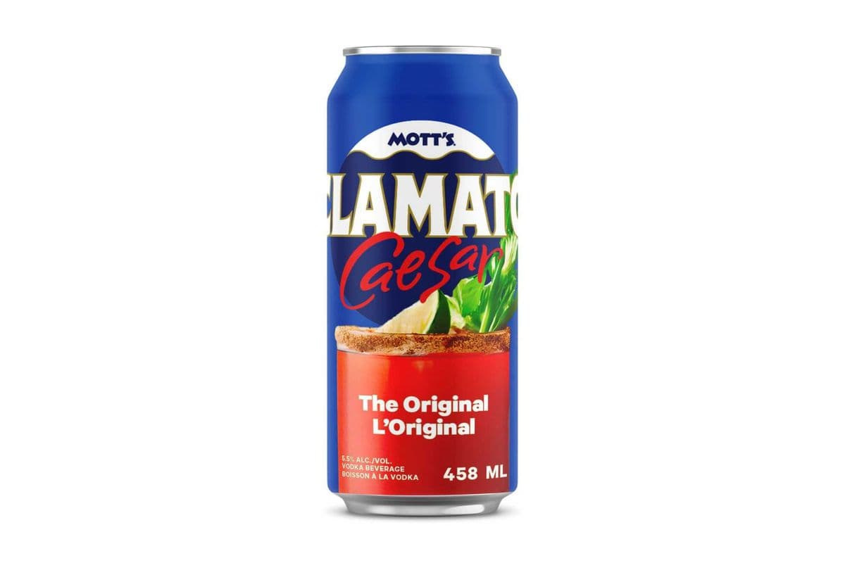 Mott's Clamato Original Caesar, 458ml (1 x 458 ml)