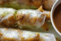 4. Fresh Grilled Chicken Salad Rolls (3 pcs)