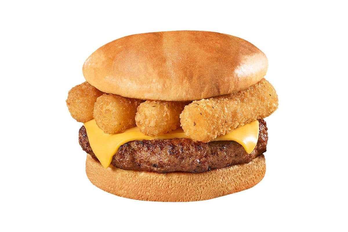 Mad For Mozza Burger and Fries