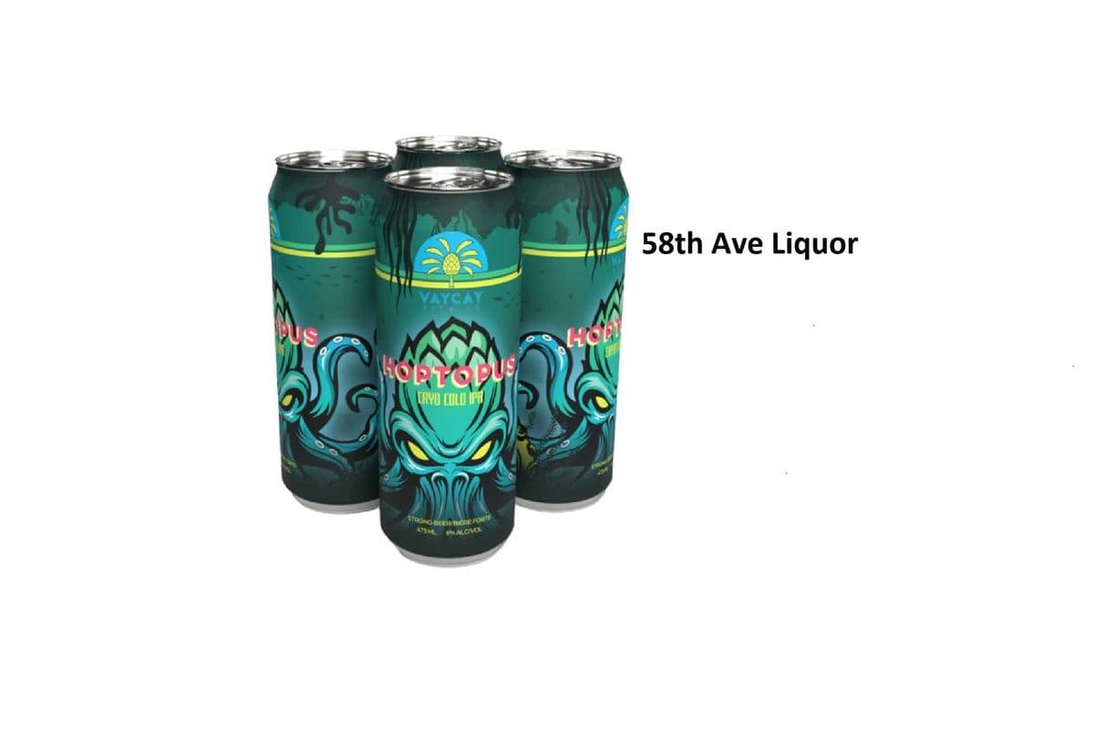 HOPTOPUS CRYO COLD IPA 4 CANS (1 x 4x473)