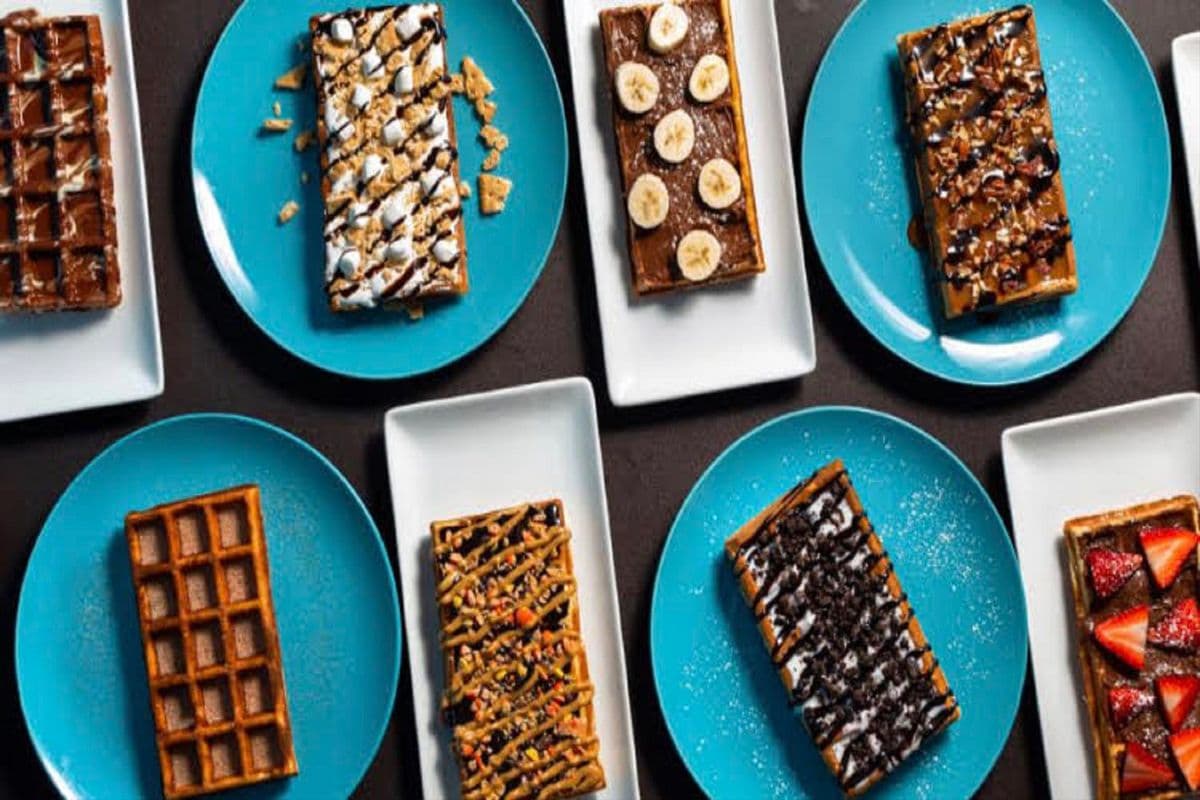 Gaufres carré / Square Waffles