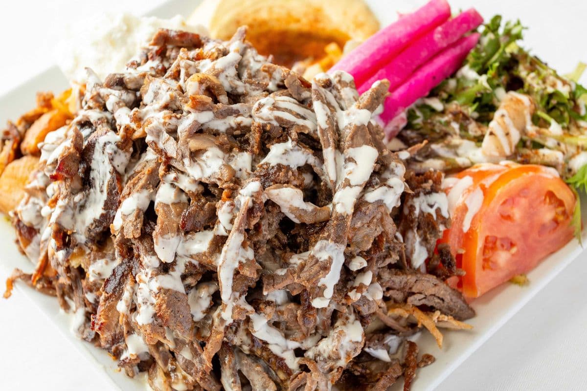 Beef Shawarma Plate