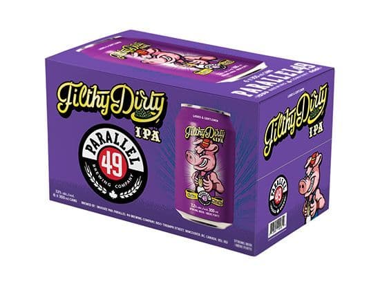 Parallel 49 Filthy Dirty IPA 6 Pack, 355mL (7.2% ABV)
