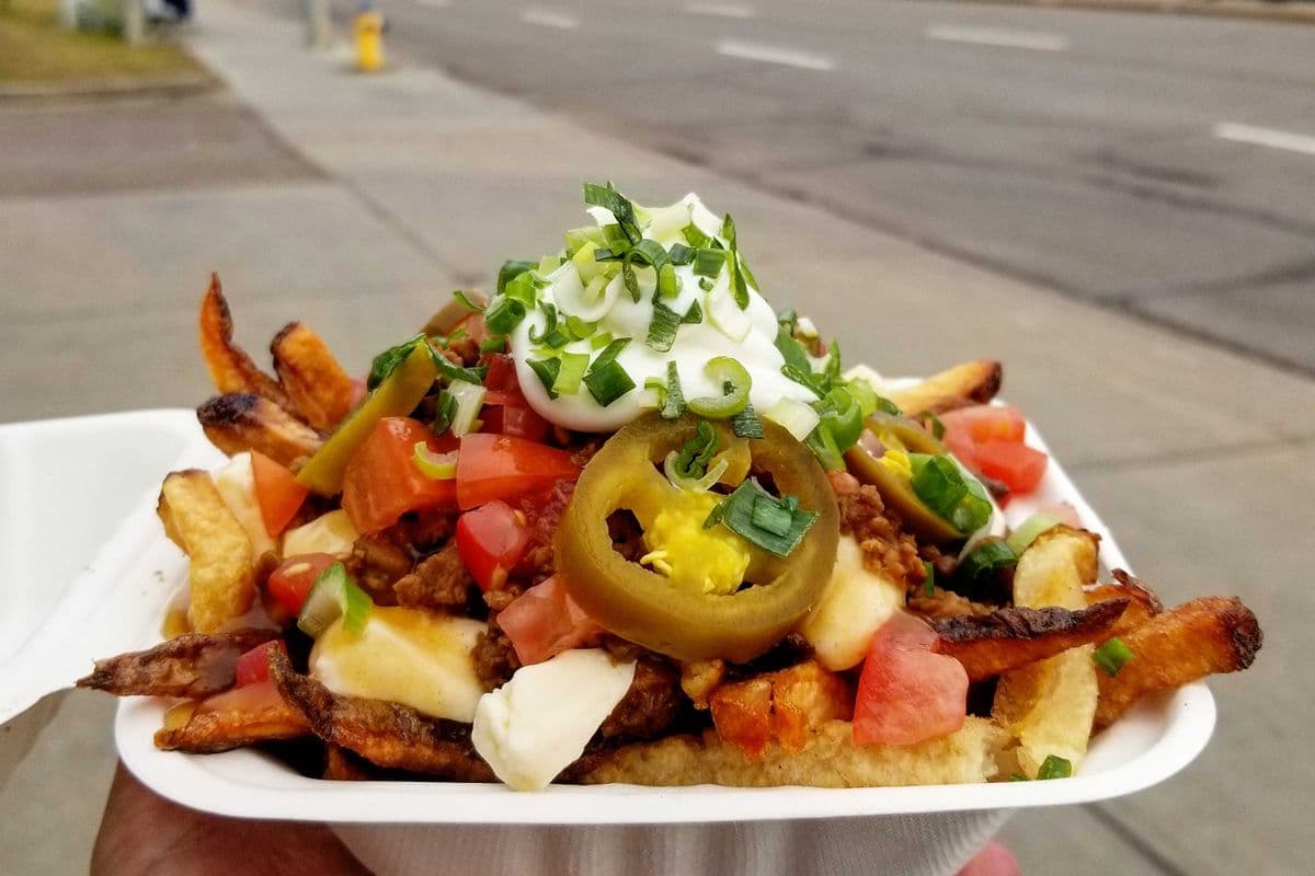 The Edgy Veggie Poutine