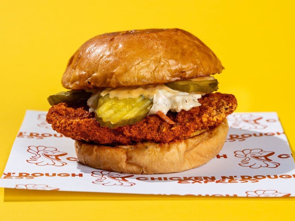 CND Nashville Hot Fried Chicken Sandwich 