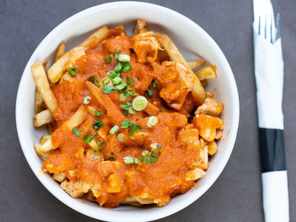 BUTTER PANEER POUTINE