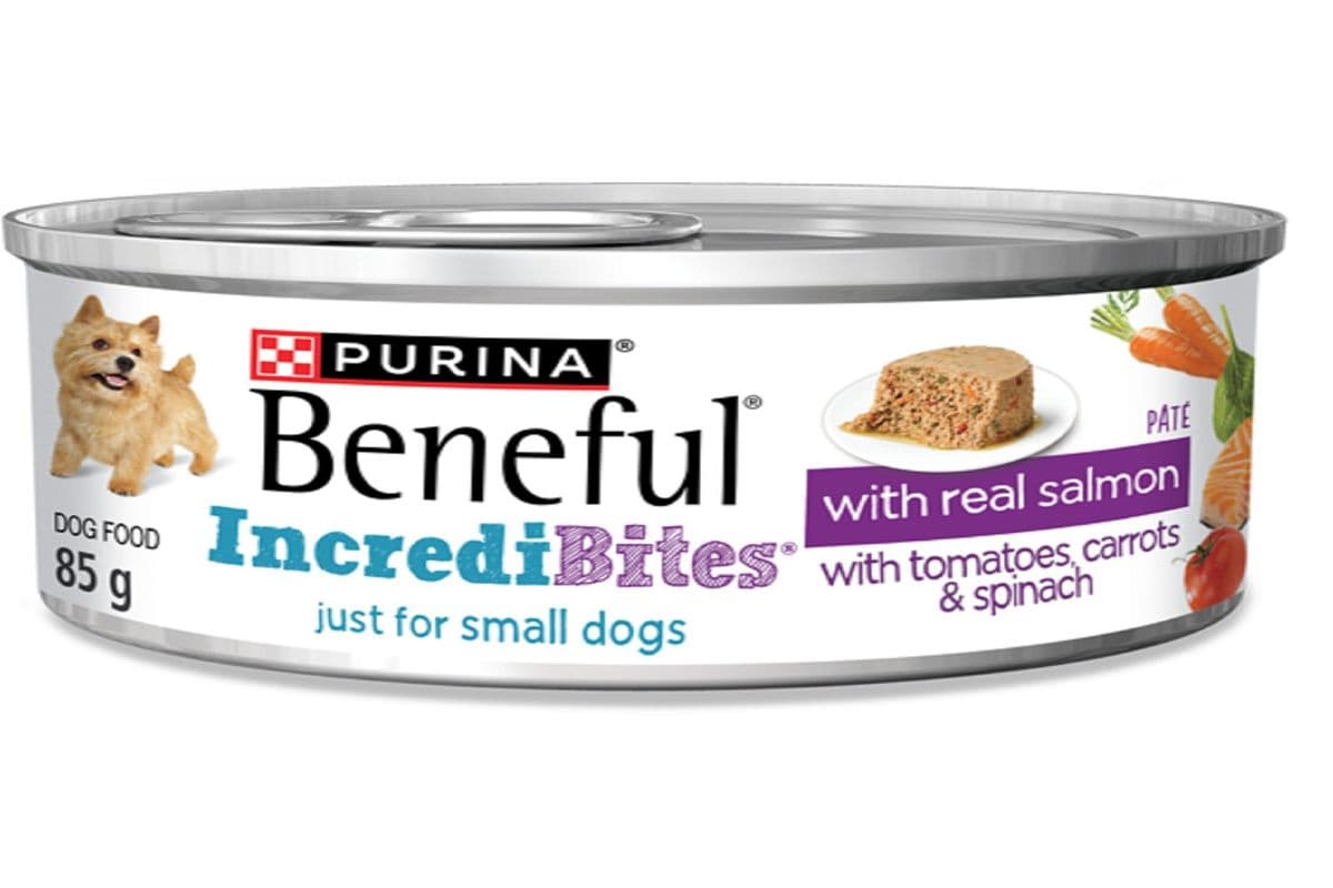 Purina Beneful Dog Food Incredibites Real Salmon (Tomatoes, Carrots, and Brown Rice)