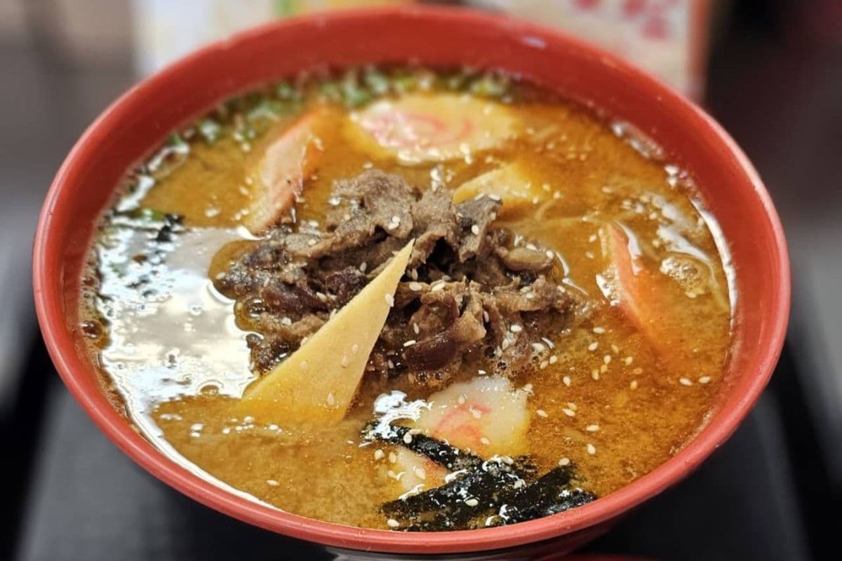 Tan Tan Beef Ramen
