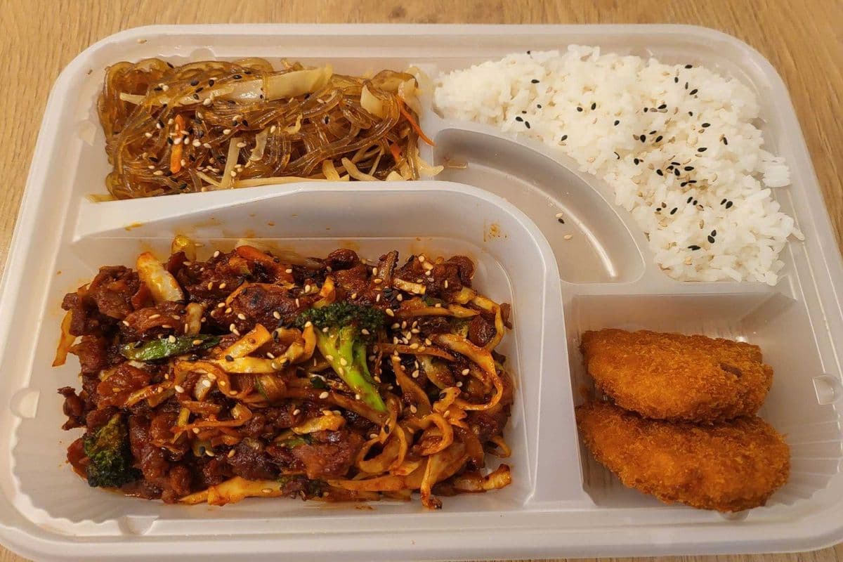 Spicy Pork Bento