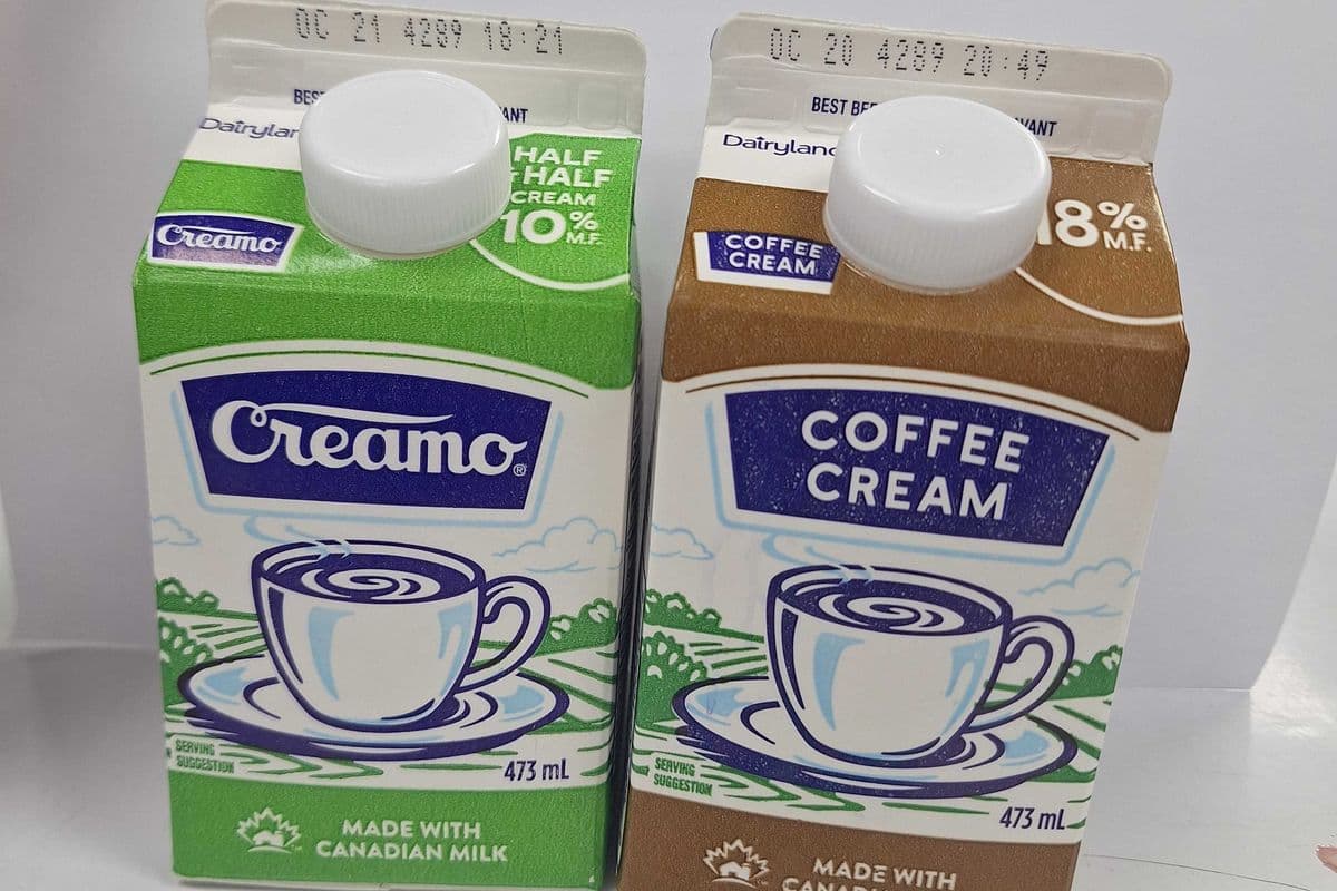 Dairyland 18% Creamer & Half and half 10% Creamer (473 ml) - $ 6.95