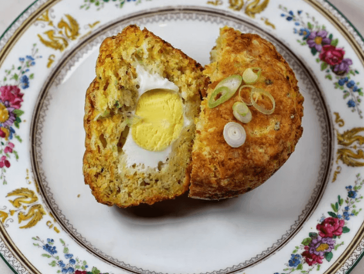 Bacon Sweet Potato Egg Biscuit