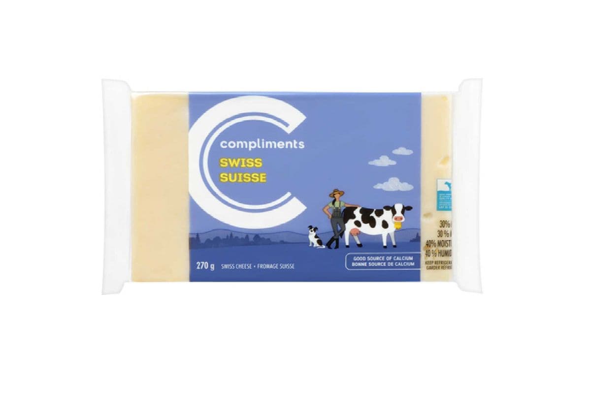 Compliments Swiss Cheese 250g