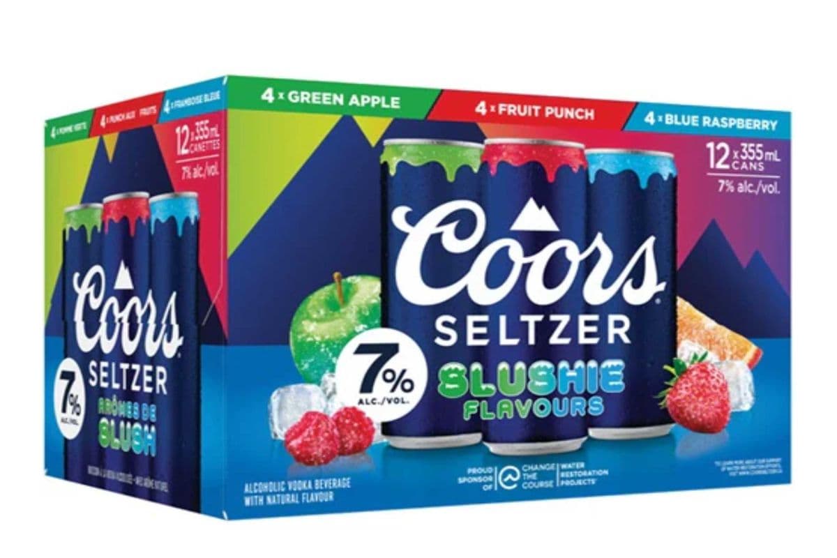 COORS SELTZER SLUSHIE 7.0 12*355ML (12 x 12*355ML)
