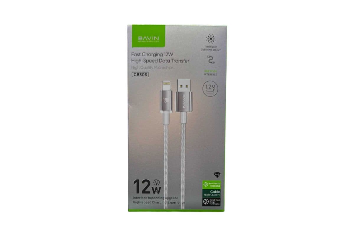 Bavin USB To Lighting Cable(12W)