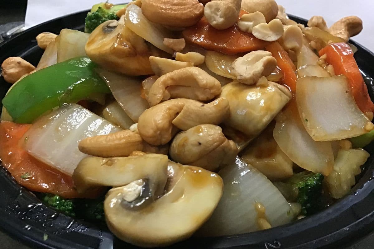 50. Stir-Fried Mixed Vegetables and Cashews