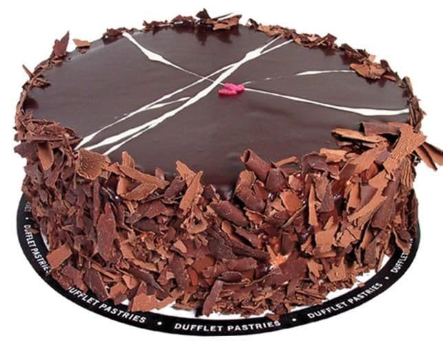 Chocolate Raspberry Truffle Cake (D)