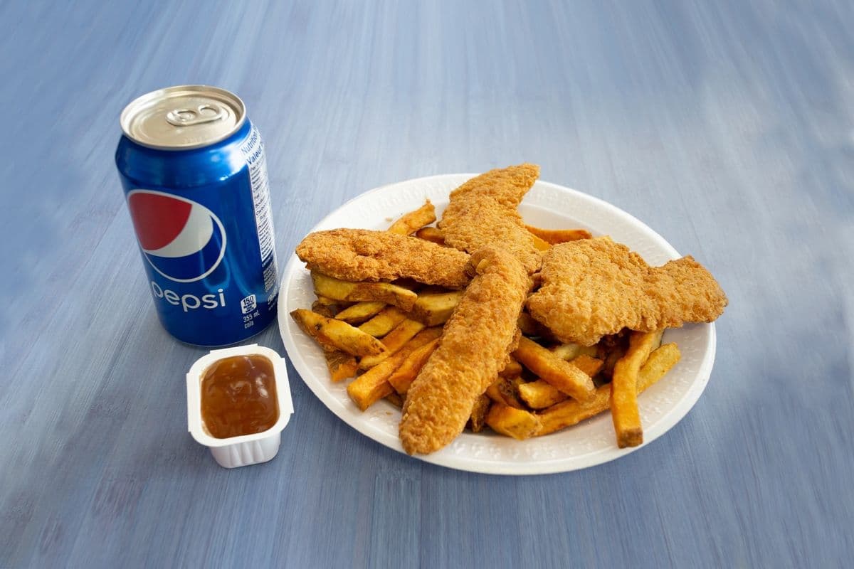 Chicken Fingers (4 pcs) Combo