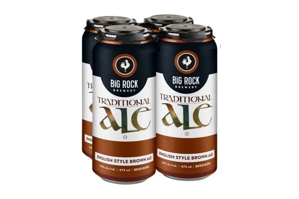 Big Rock Traditional Ale (4 x 473 ml)