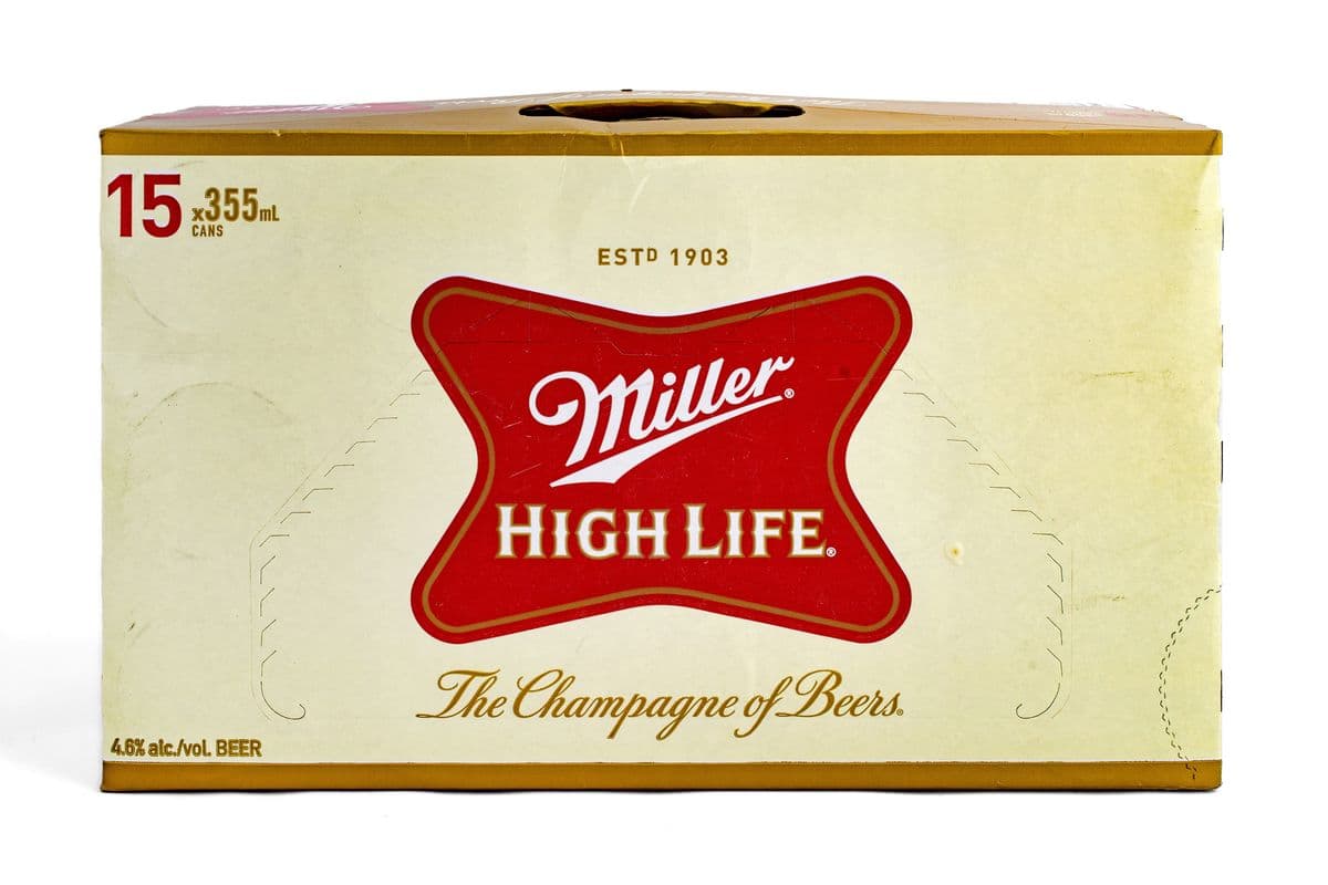 Miller High Life (15 Cans) (1 x 355 ml)