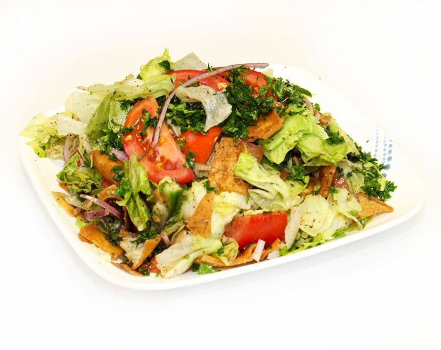 Fattoush Salad with Chicken