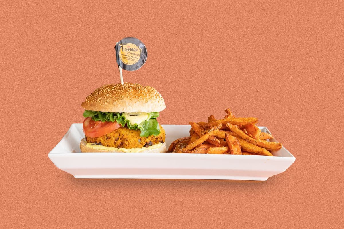 Sweet Potato Veggie Burger