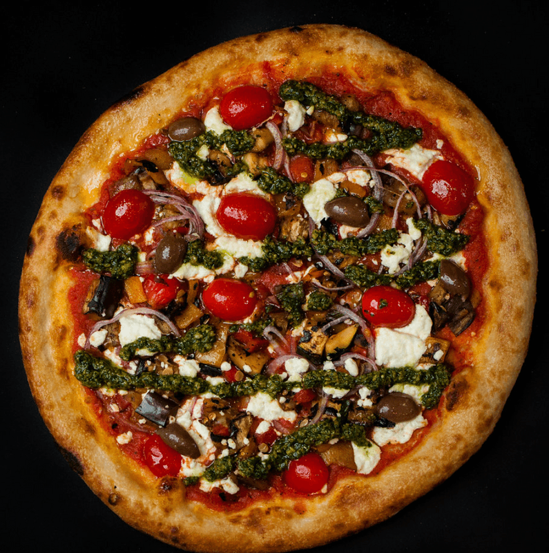 Pizza 12" vegetariana / 12" Vegetariana Pizza