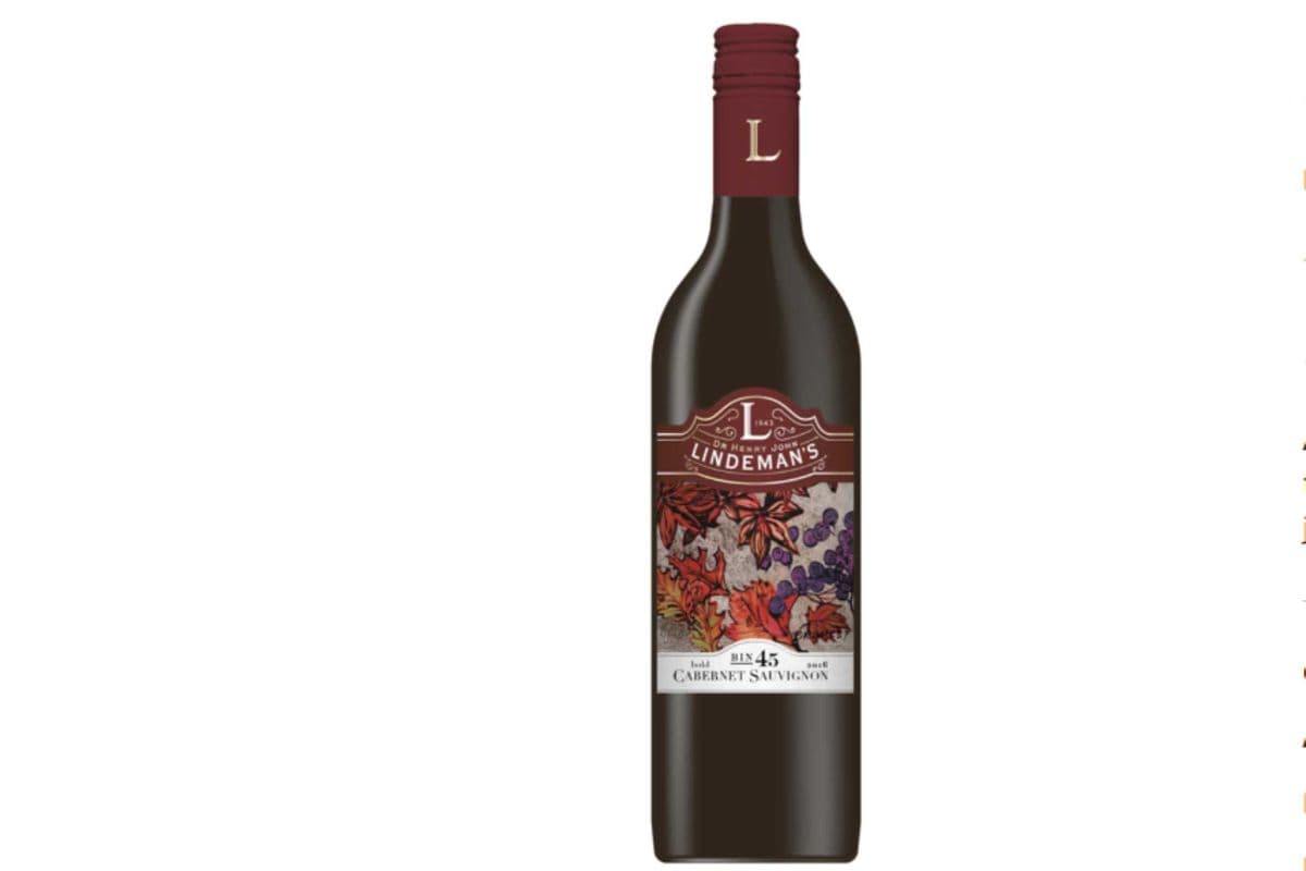 LINDEMANS BIN 45 CABERNET SAUVIGNON 750m (1 x 750ML)