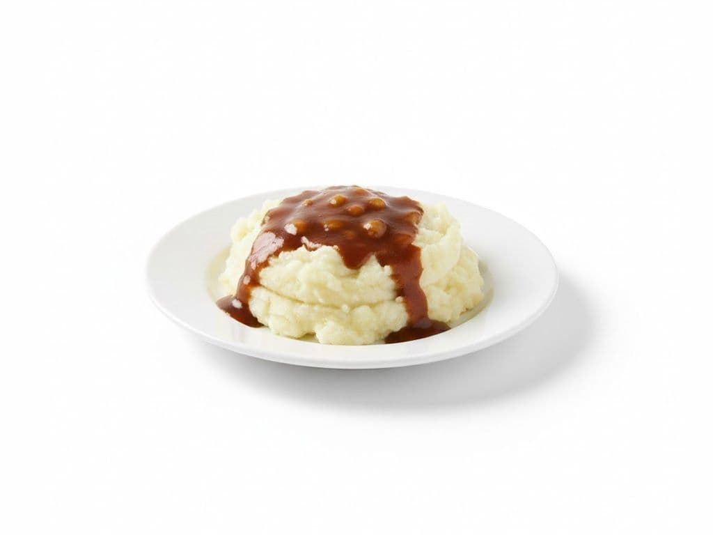 Mashed Potato with Gravy -Regular