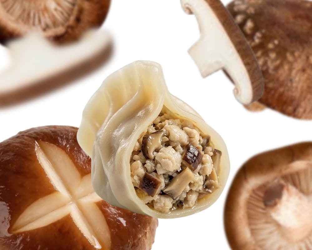 39.Chicken & Mushroom Dumpling / Poulet et Champignons Dumpling