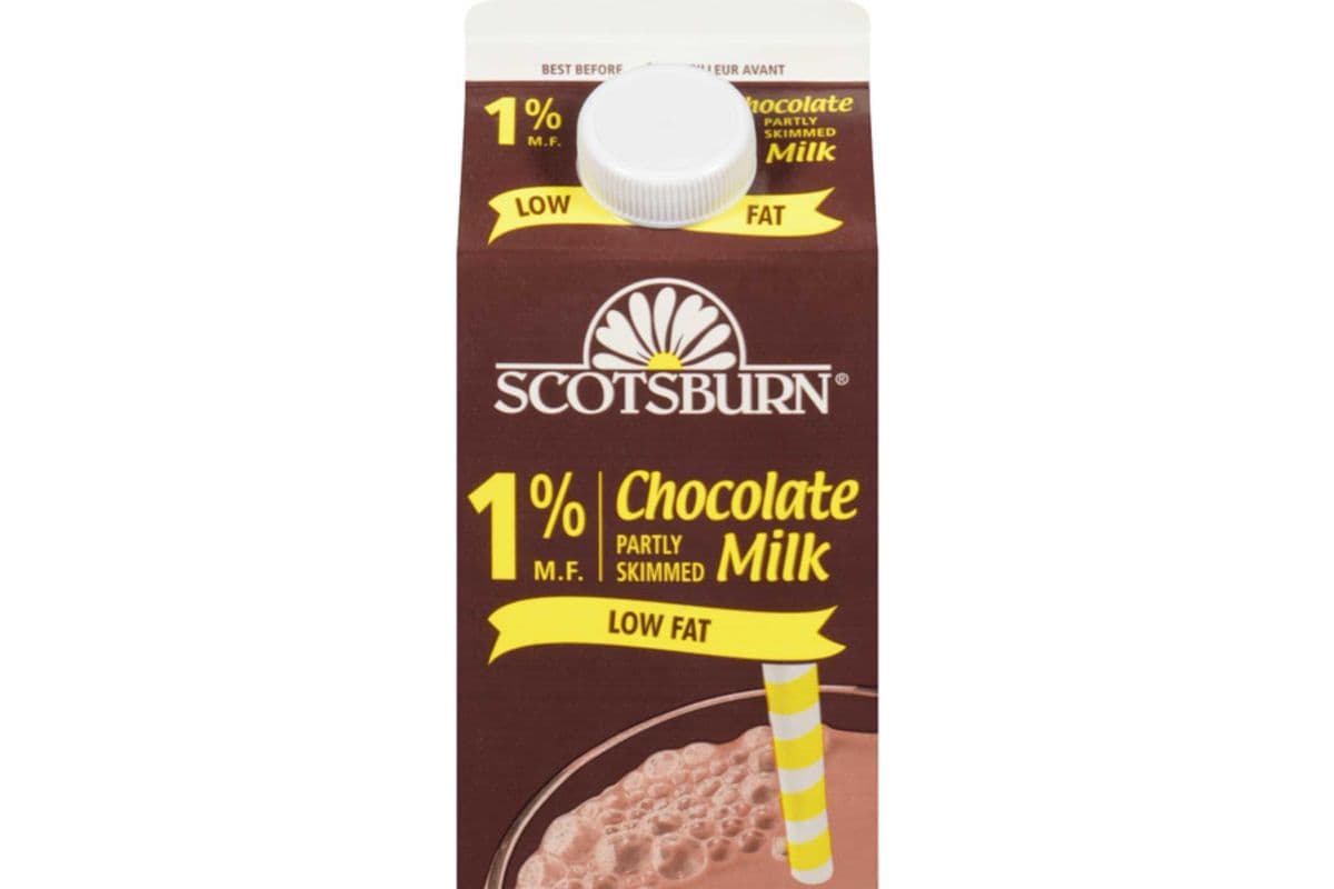 1% Chocolate Partly Skimmed Milk (1 L)