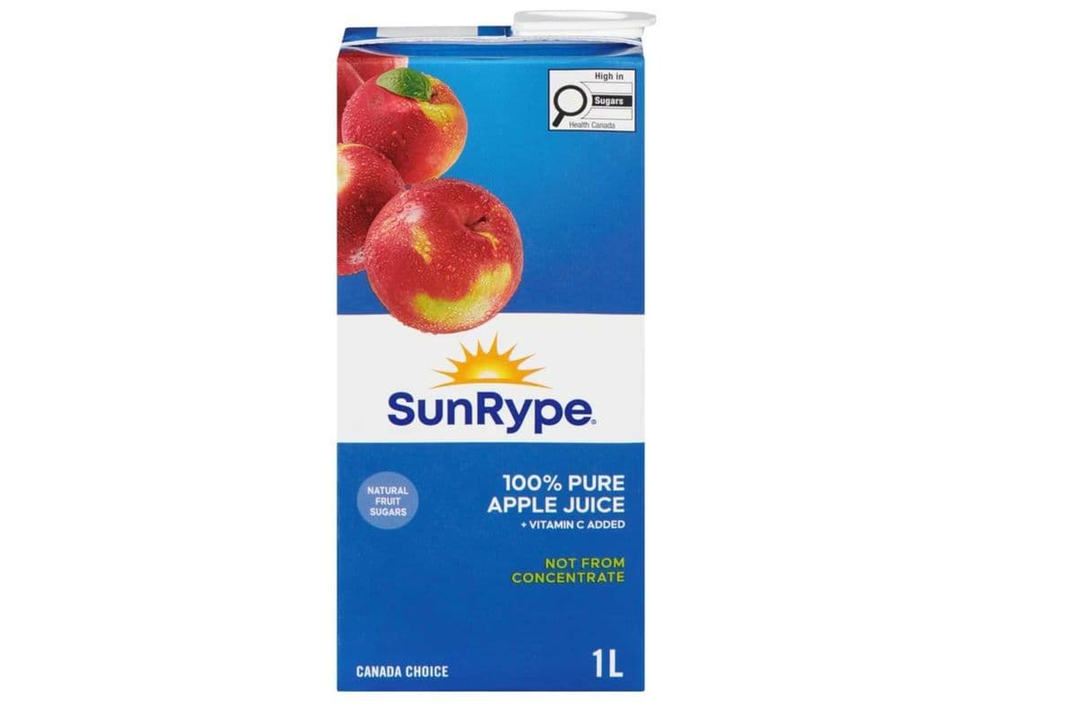 Sunrype 100% Pure Apple Juice 1 L (1 l)
