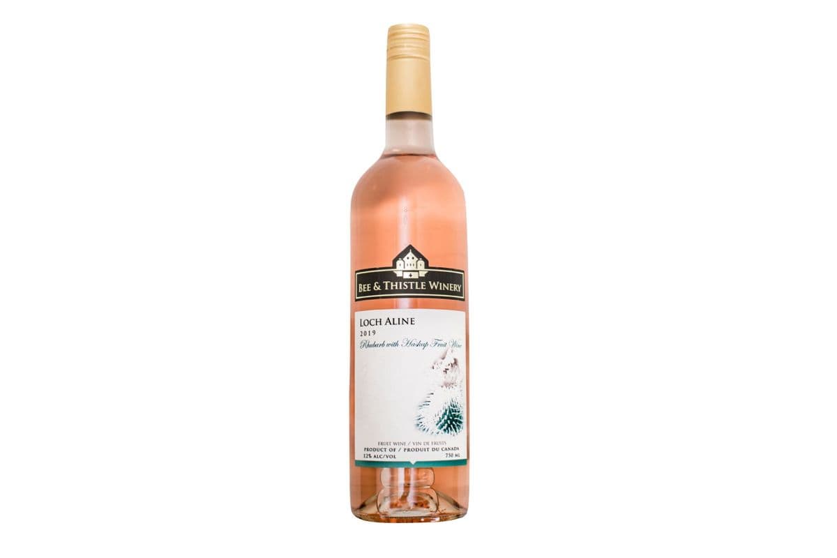 Loch Aline Rhubarb Haskap Fruit Wine (1 x 750 ml)